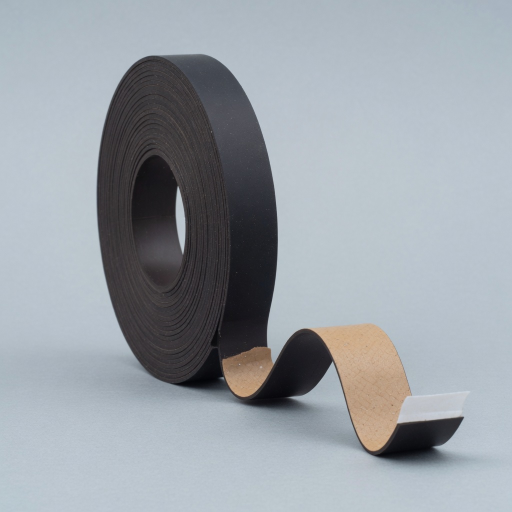 Magnet tape strips roll 1 in × 100 ft